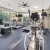 well lit gym with exercise equipment